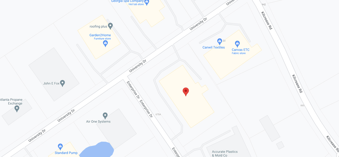 TSC, Inc. location map — Auburn, Georgia